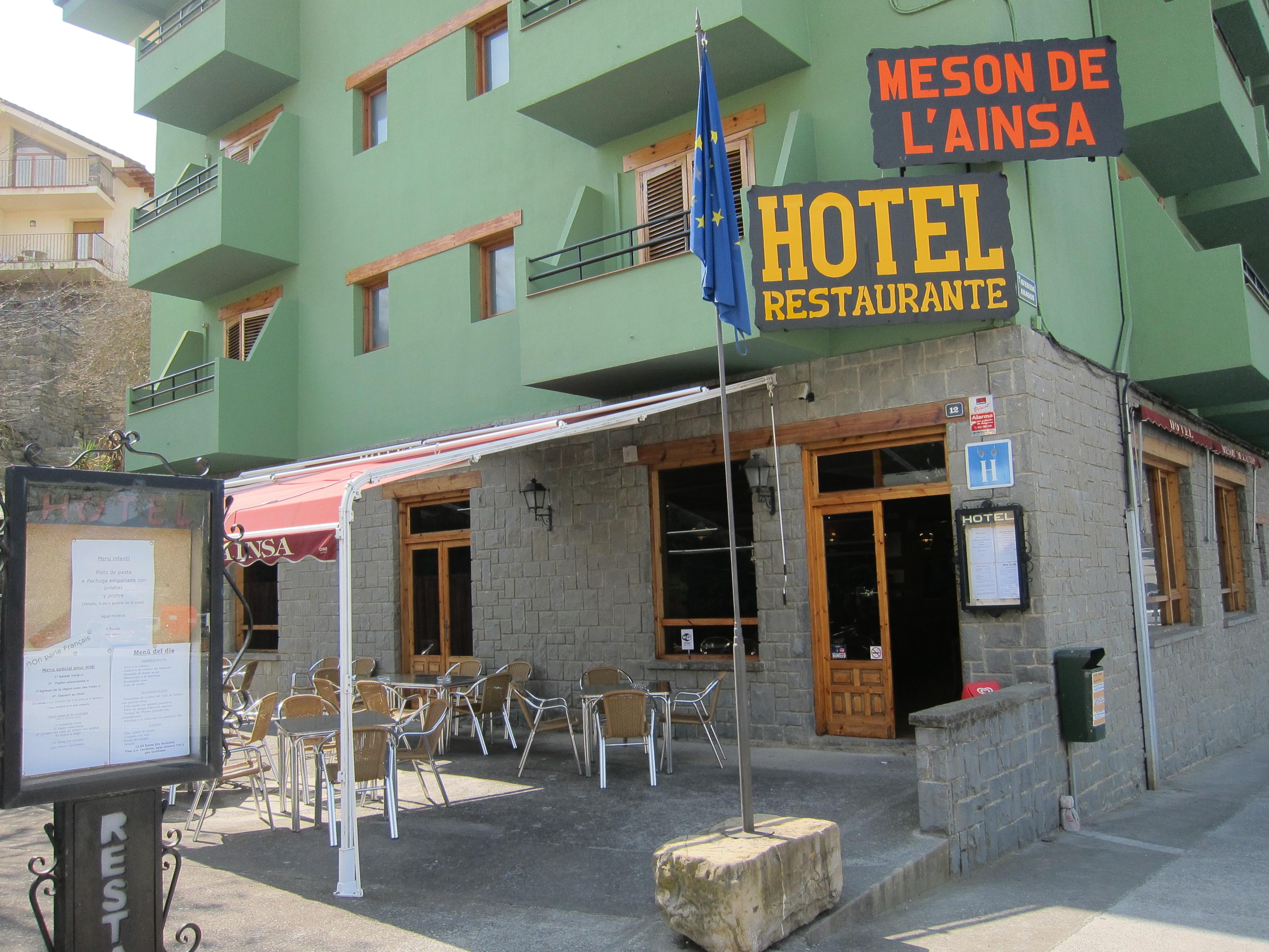 Hotel Meson De L'Aínsa Eksteriør bilde